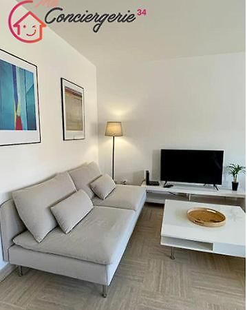 Splendide T3 Haut Standing Avec Parking Prive Montpellier Exterior foto